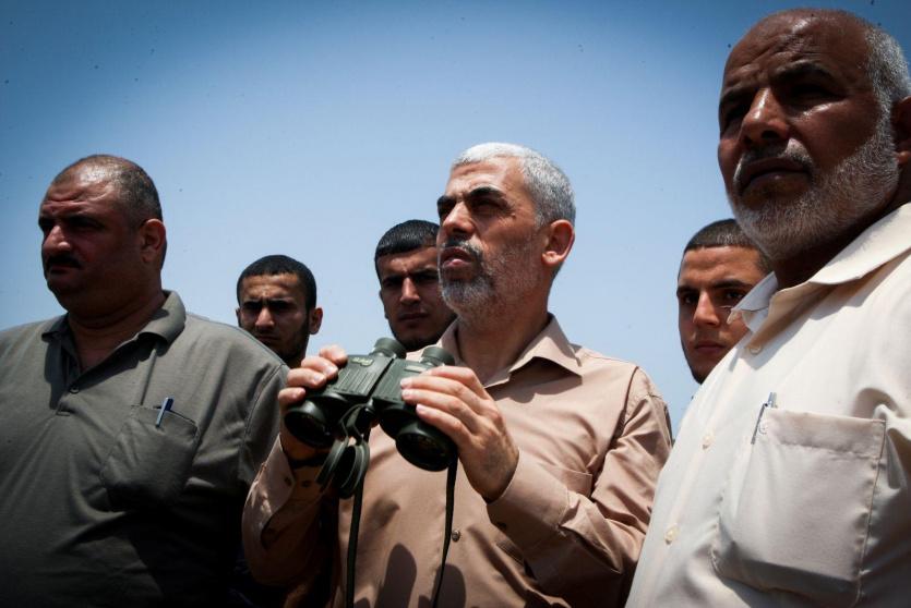 يحيى السنوار  مسؤول حركة حماس في قطاع غزة