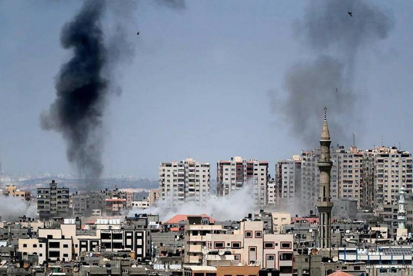القصف الاسرائيلي لغزة 