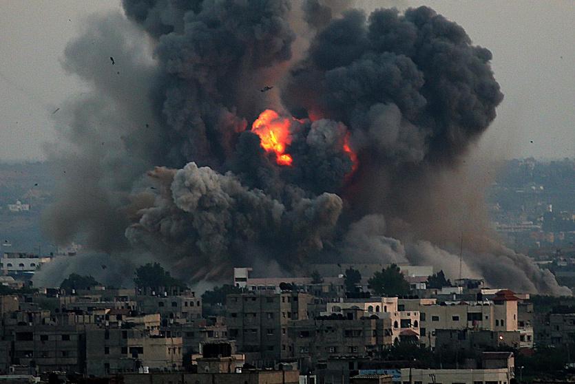 صورة من الحرب الأخيرة على غزة - ارشيفية