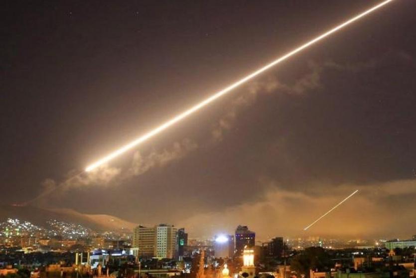 ارشيف- القصف الثلاثي على سوريا 