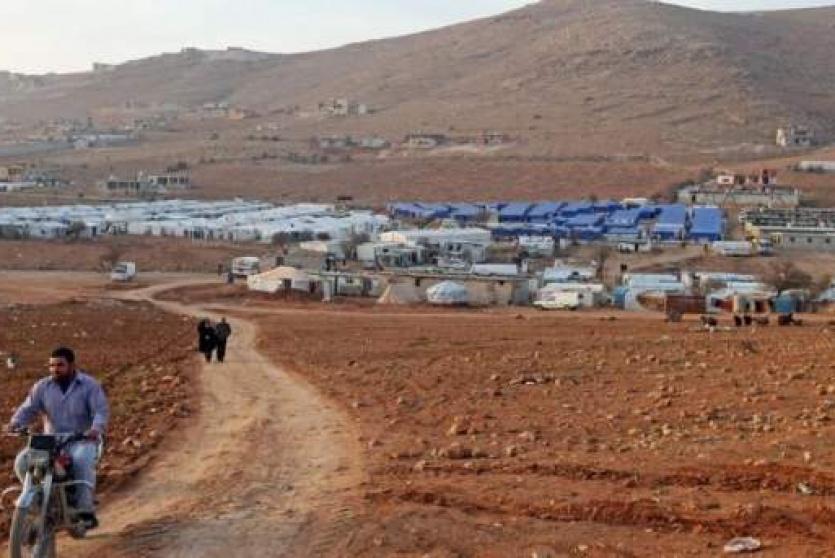 مخيمات للاجئين السوريين في لبنان 