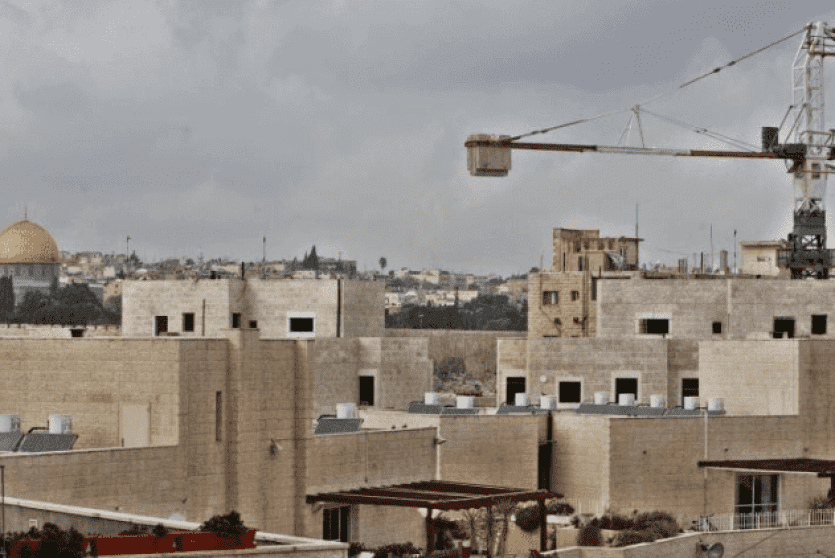 البناء الاستيطاني في القدس 