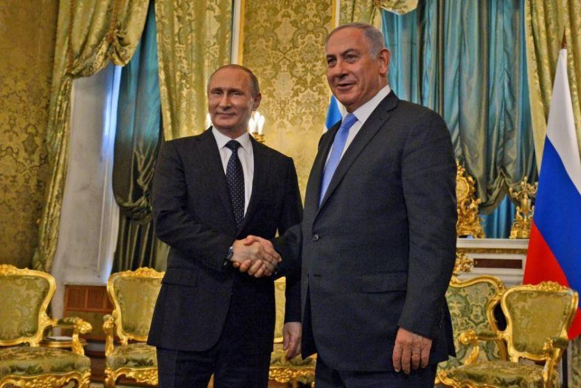 لقاء نتنياهو في بوتين 