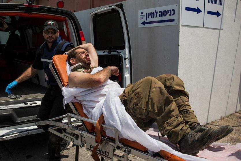 إصابة جندي إسرائيلي - أرشيف