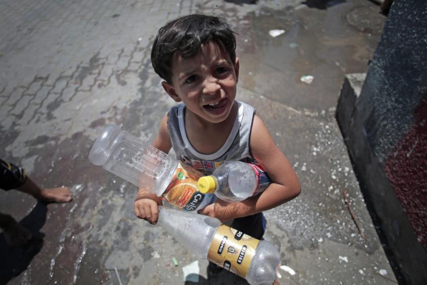 ارقام خطيرة حول المياه في غزة