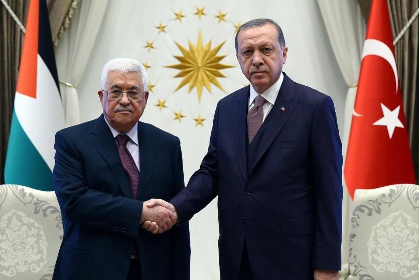 الرئيس محمود عباس والرئيس التركي أردوغان