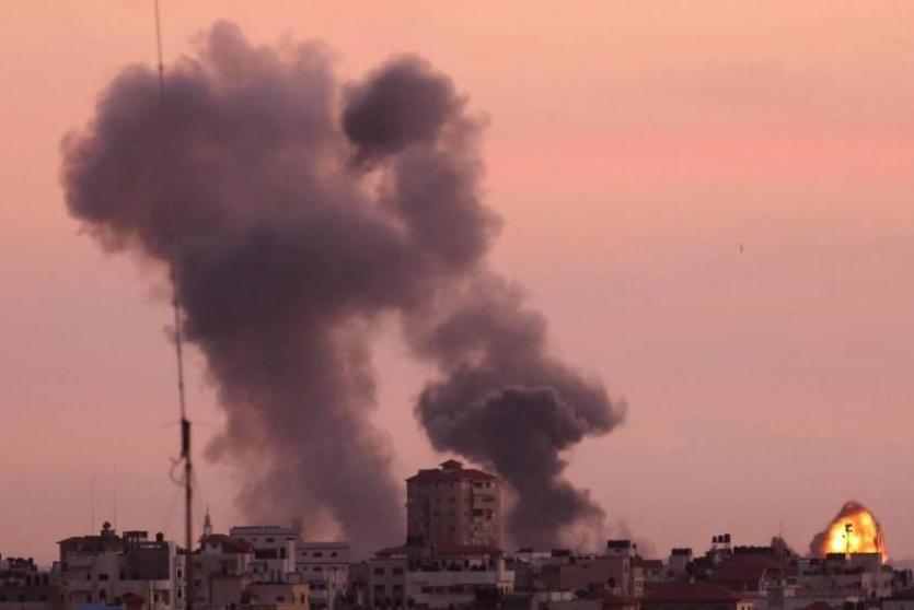 طائرات الاحتلال استهدفت نقطة رصد شرق غزة