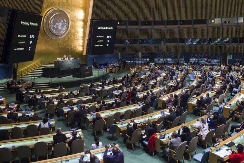 5 قرارات لصالح فلسطين في الأمم المتحدة