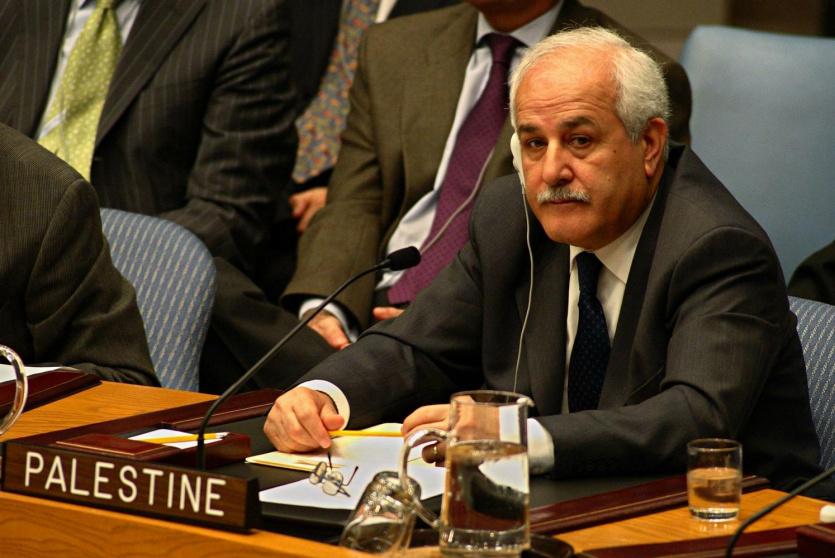 مندوب فلسطين لدى الأمم المتحدة رياض منصور