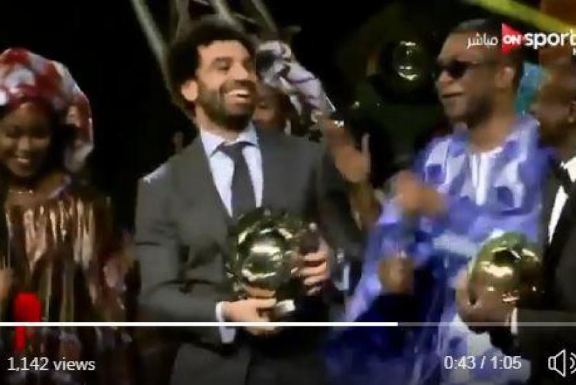 رقصة محمد صلاح
