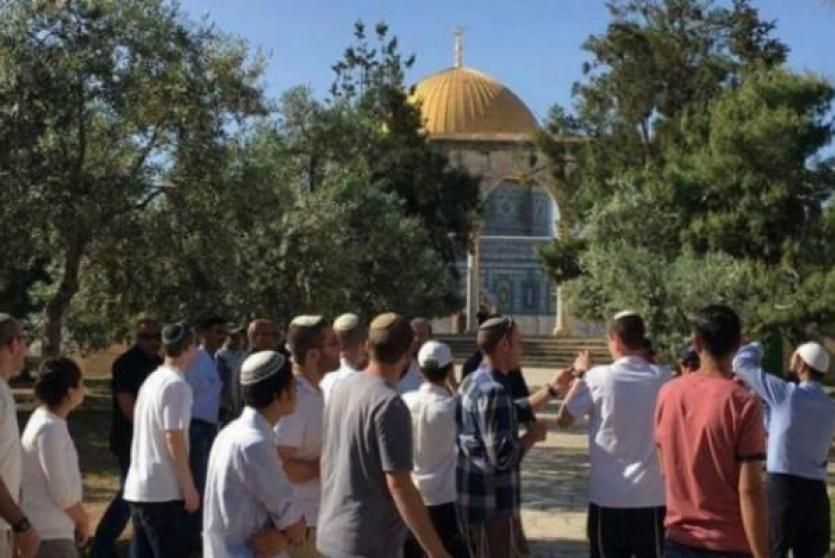مستوطنون خلال اقتحام الاقصى- ارشيف