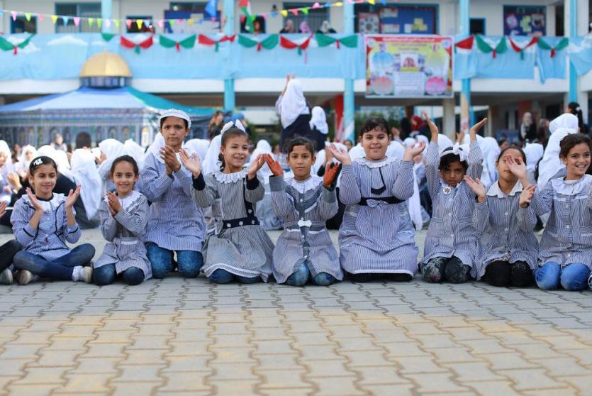 مدرسة تتبع للأونروا في غزة