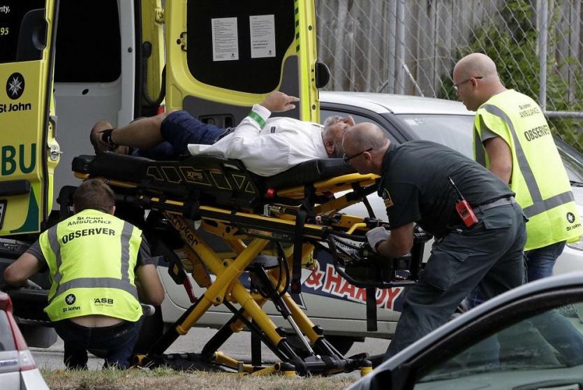 جرحى الهجوم الارهابي في نيوزلندا 