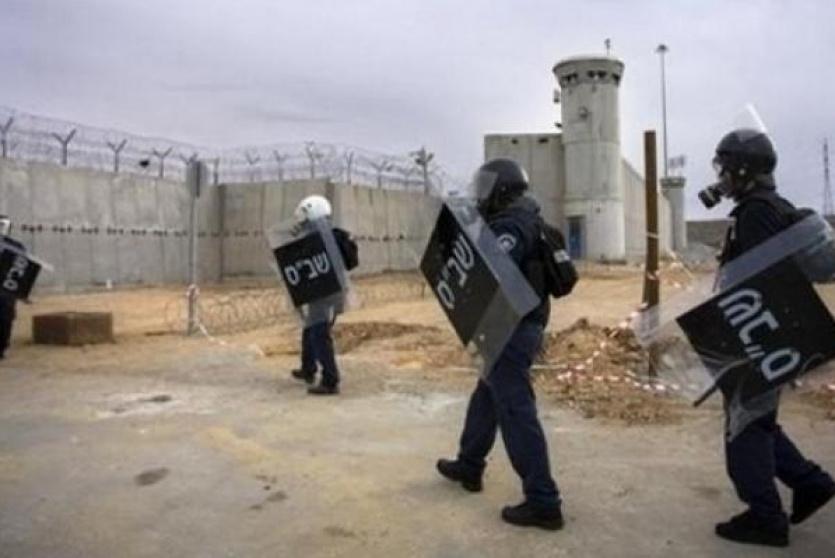 قوات القمع داخل السجون الاسرائيلية- ارشيف