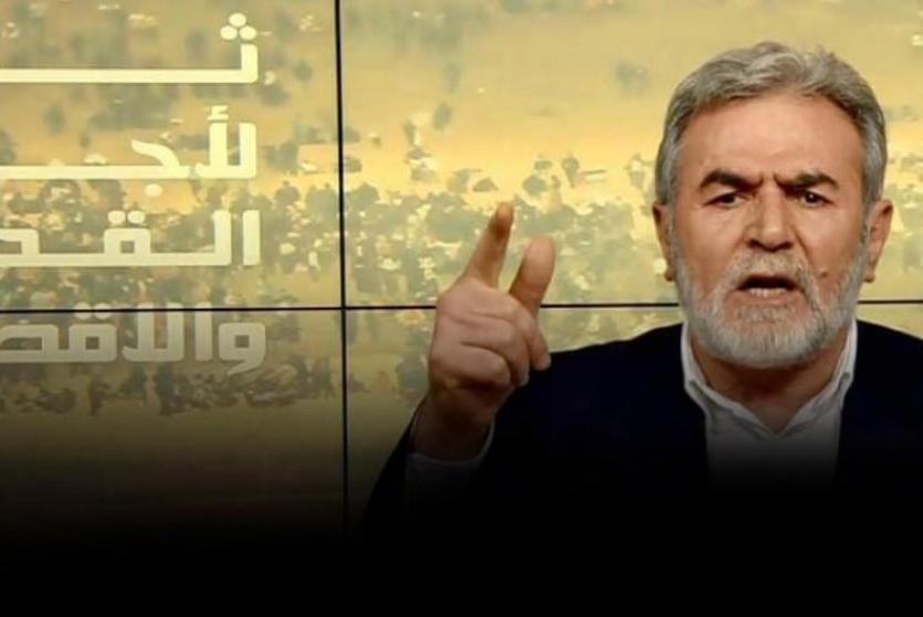 الأمين العام لحركة الجهاد الاسلامي زياد النخالة