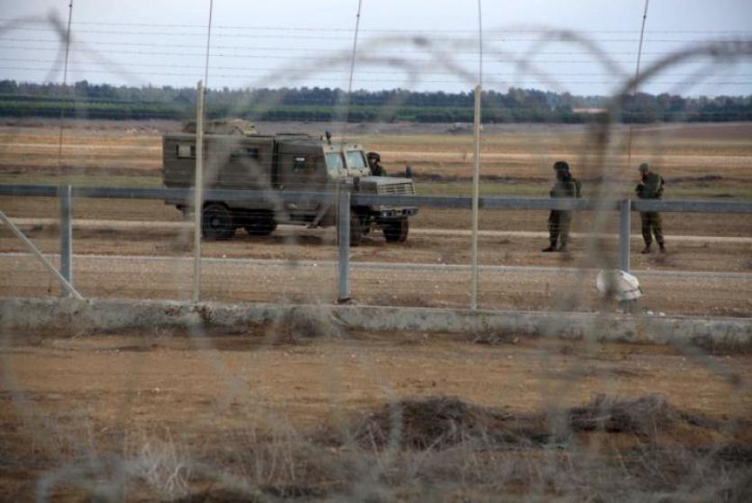 الاحتلال الاسرائيلي على حدود غزة - ارشيف 