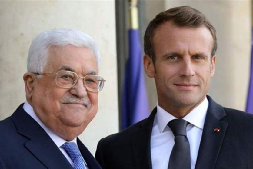 ماركون والرئيس عباس