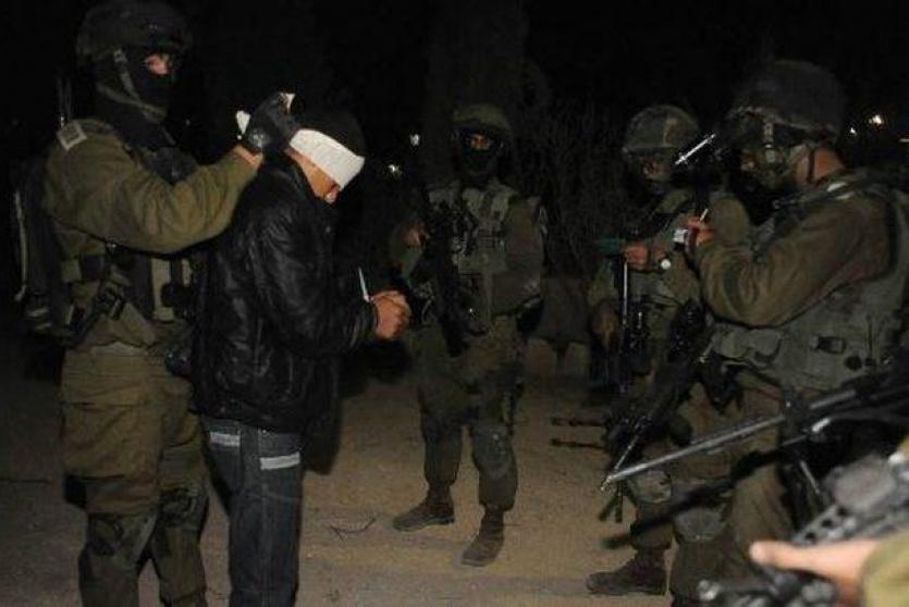 الاحتلال يعتقل 8 مواطنين بالضفة