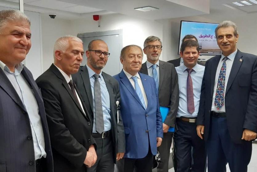 البنك الاسلامي العربي يستقبل وزير الاقتصاد والقنصل الفرنسي ومحافظ بيت لحم 