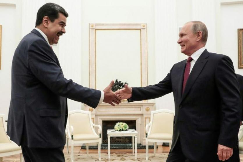 لقاء بين بوتين ومادورو 