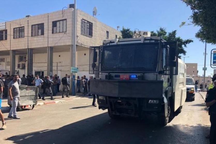 تواجد الشرطة الاسرائيلية في شفاعمرو 