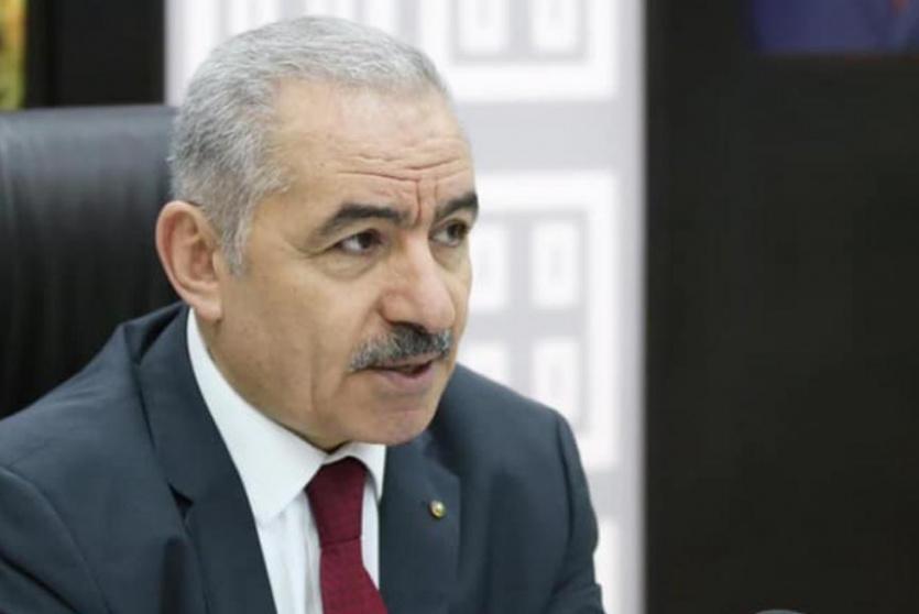 رئيس الوزراء محمد اشتية 