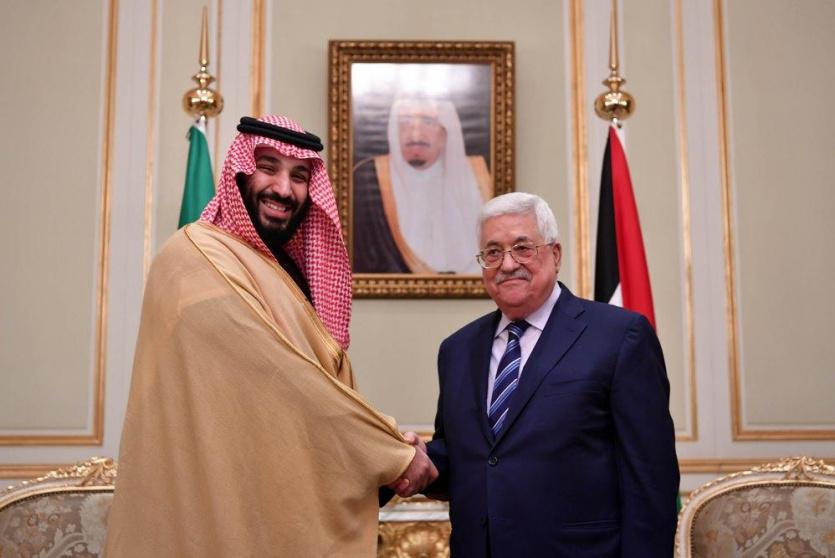 الرئيس عباس والأمير محمد بن سلمان