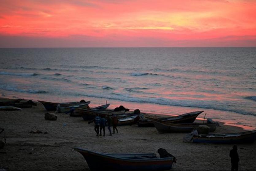 الصيادين في غزة 