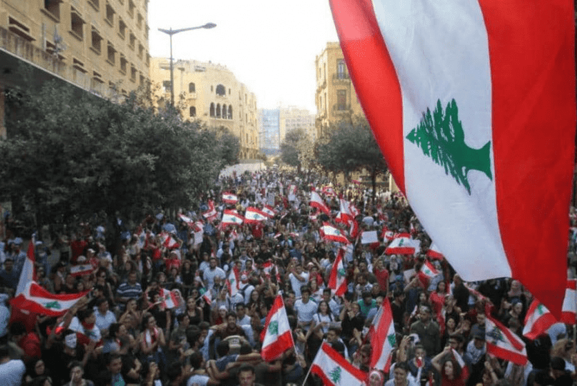 احتجاجات لبنان 