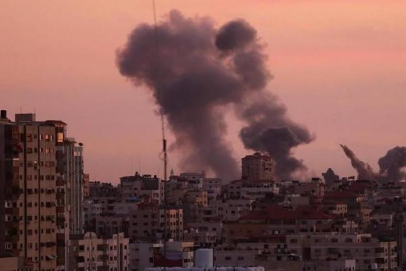 القصف الاسرائيلي على غزة 