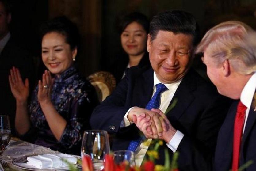 الرئيس الصيني  وترامب 