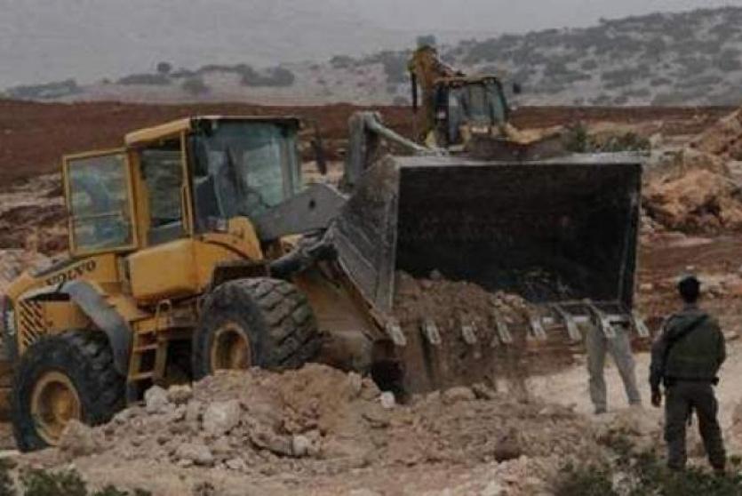 جرافة اسرائيلية