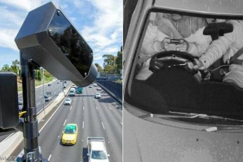 أول كاميرات بالعالم لرصد استخدام الهاتف أثناء القيادة