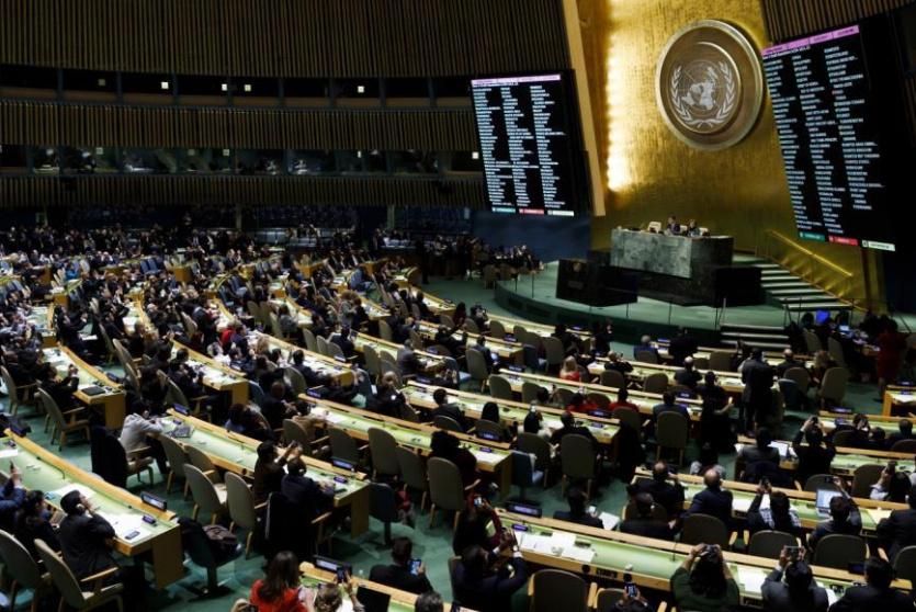 التصويت في الامم المتحدة 