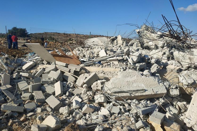 ارشيف- هدم منزل