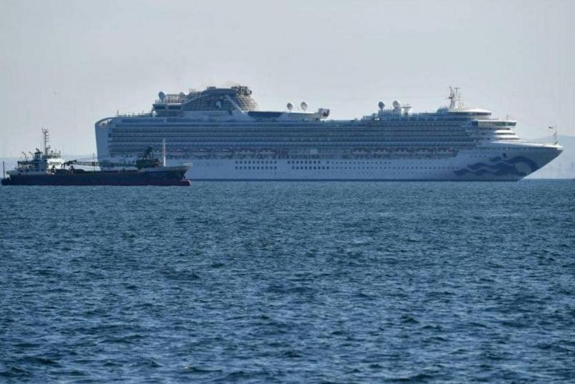 إعلان إصابة 10 على متن سفينة سياحية بفيروس كورونا
