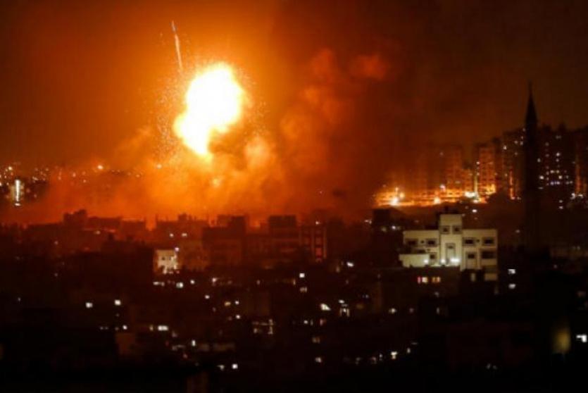 قصف على غزة