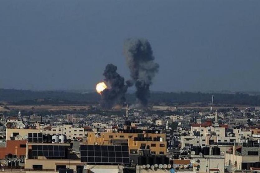 غارات على غزة