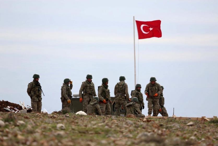 جنود أتراك في الأراضي السورية