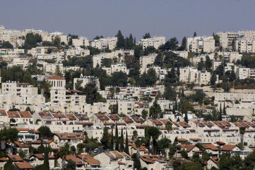 إحدى المستوطنات في القدس المحتلة