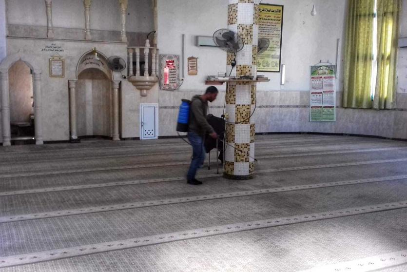 تعقيم المساجد
