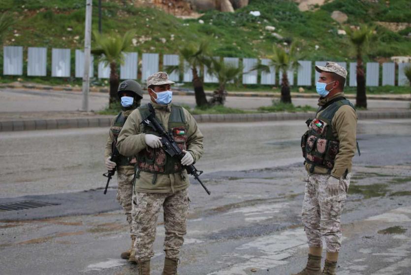 الجيش الاردني يغلق عمان 