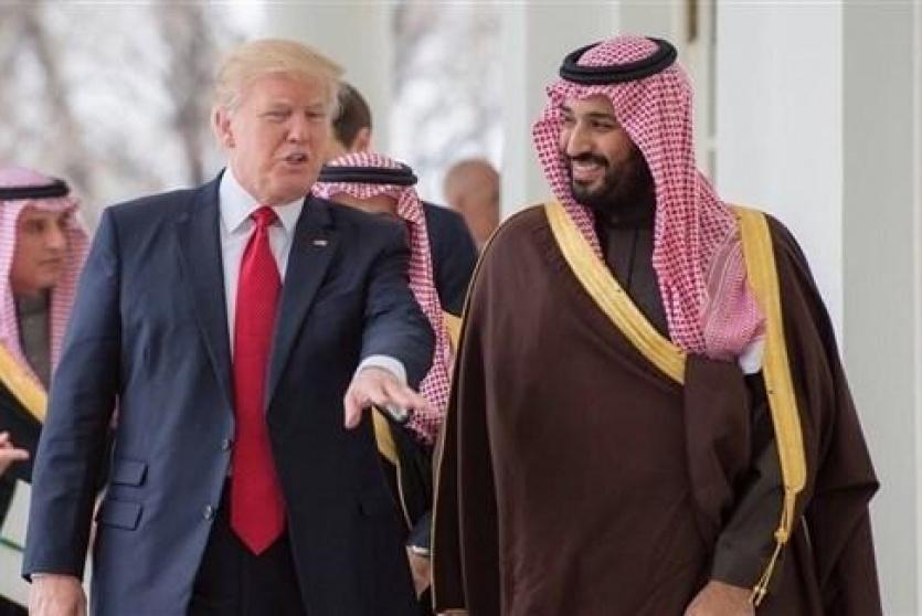 ترامب وولي العهد السعودي 