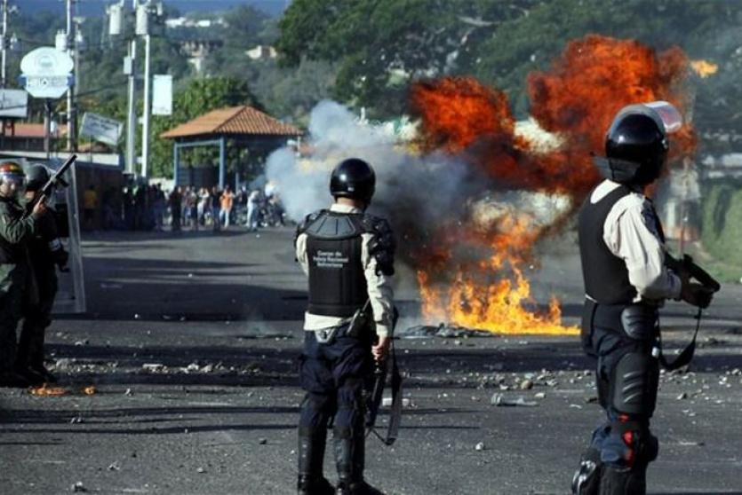 نظاهرات في فنزويلا 