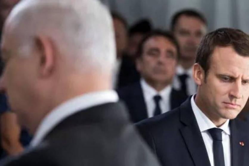 ماكرون ونتنياهو