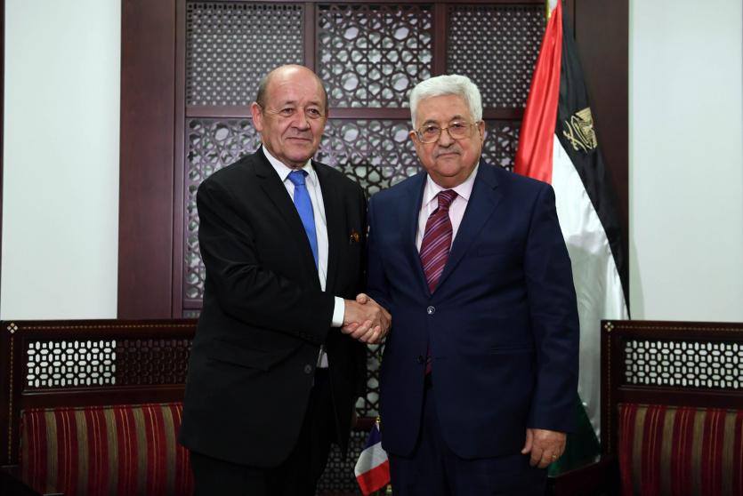 عباس و لودريان