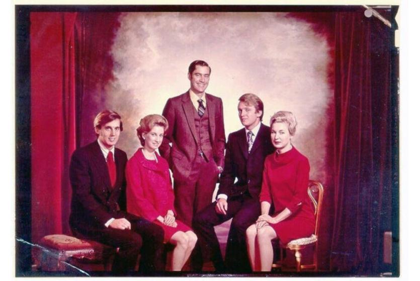ترامب وعائلته 