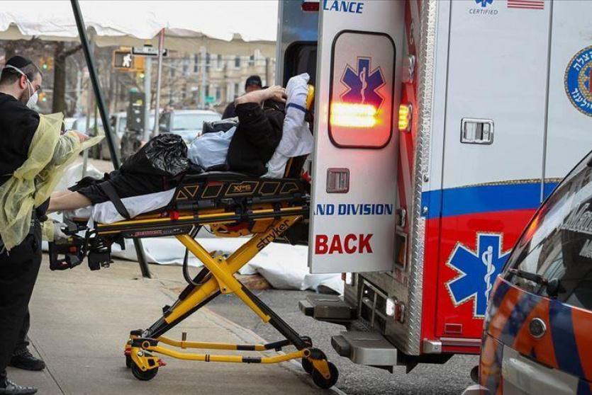 نقل مصاب بفيروس كورونا 