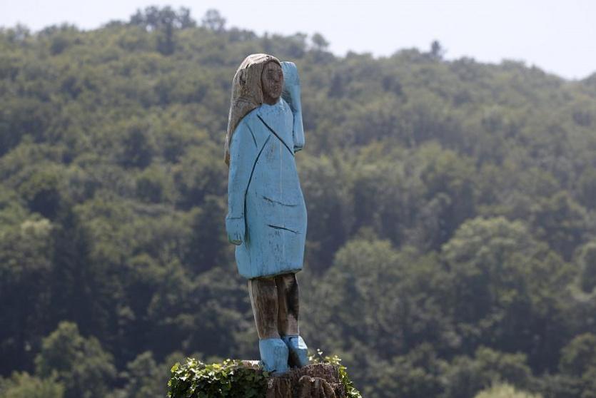  تمثال لميلانيا ترامب
