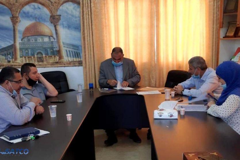 ساتكو توقع اتفاقيتا تعاون مع المجلس البلدي في عقربا جنوب نابلس